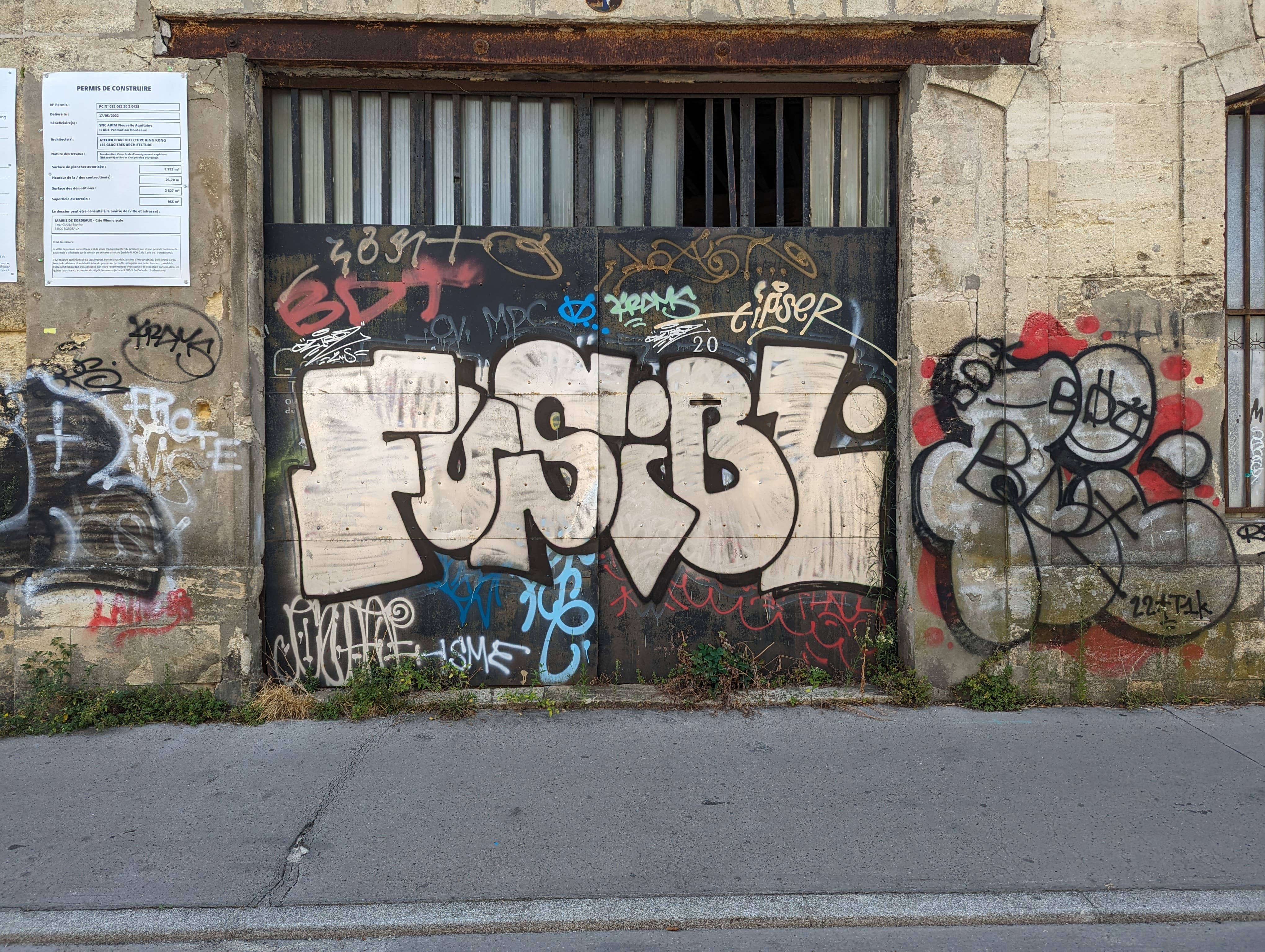 Exemple de Flop / Throw-up