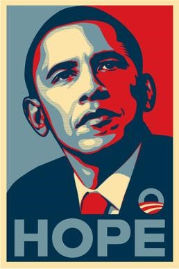 Obama HOPE par Shepard Fairey