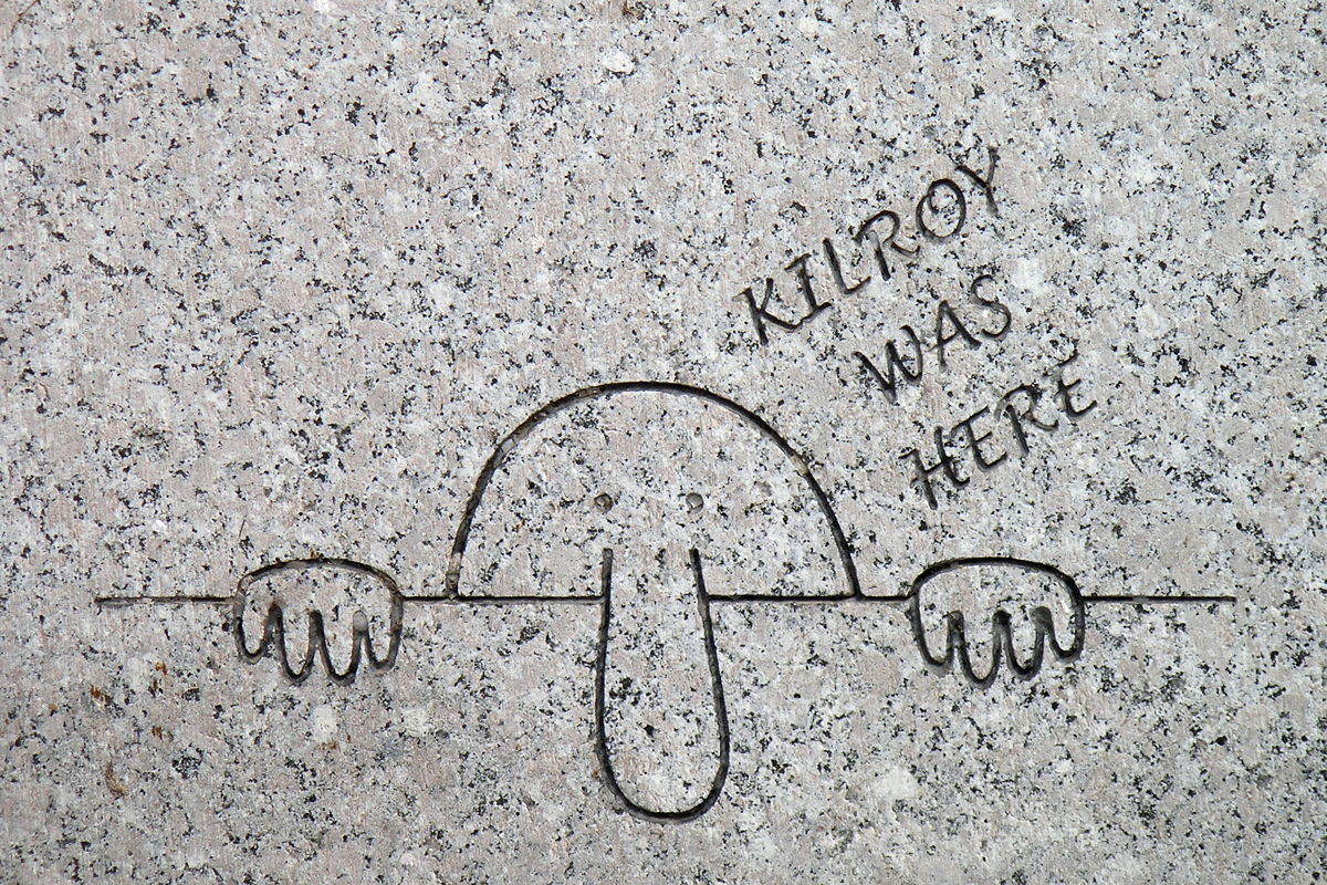 Graffiti Kilroy Was Here